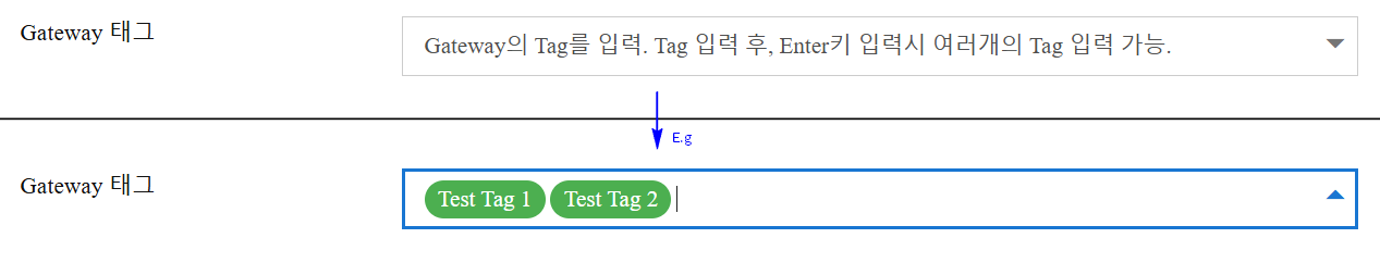 Gateway Tags