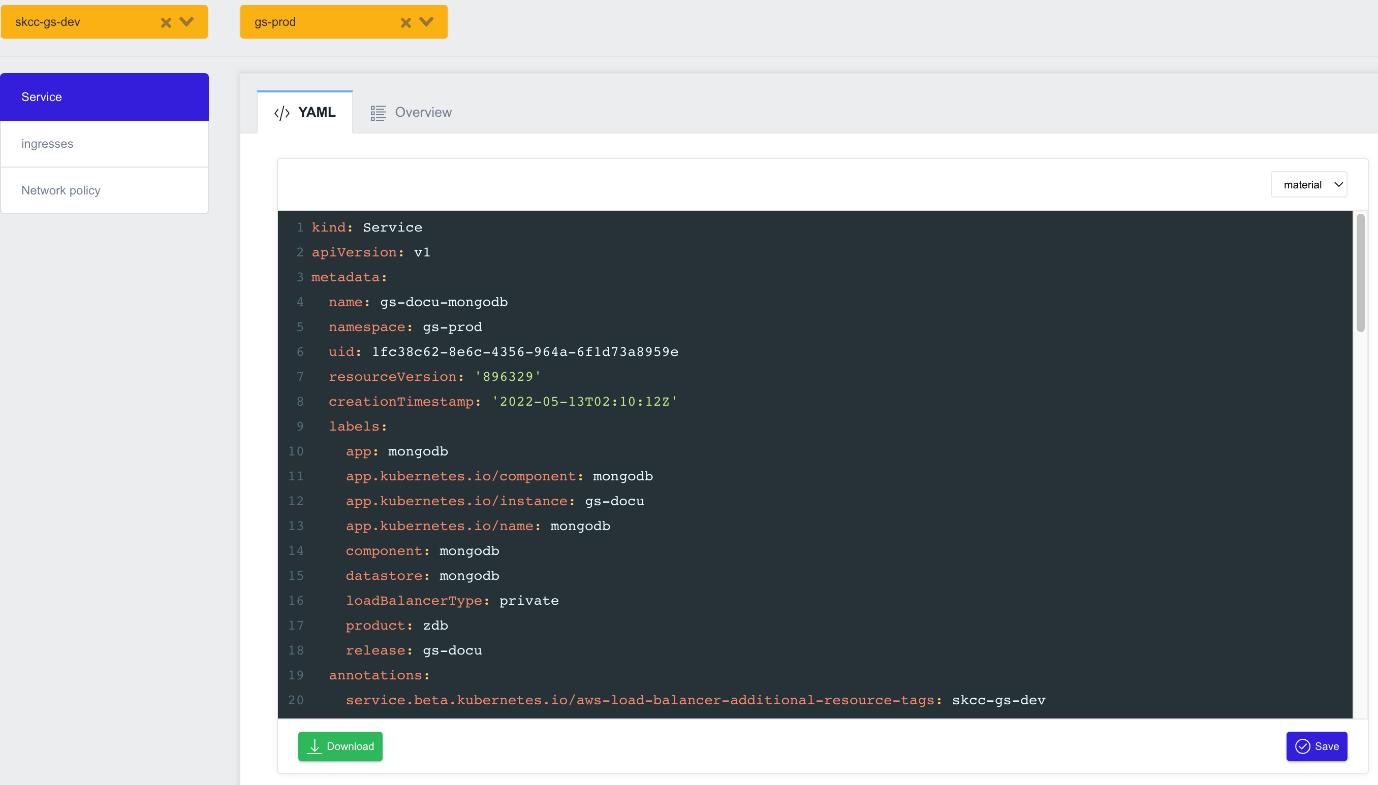 Kubernetes Resource Editor