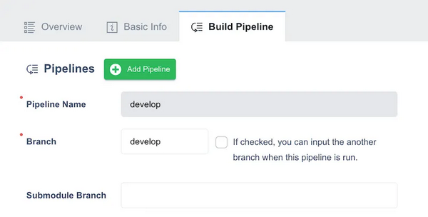 Configure a Build Pipeline